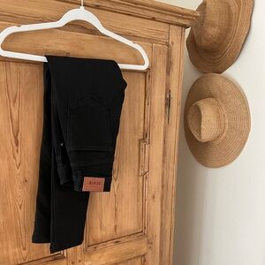 Sezane Slim Parfait Jeans Black